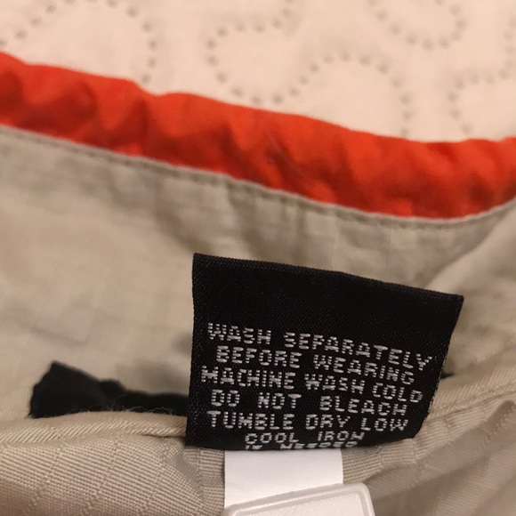 Xhilaration Tan and Orange Outdoor Vest Size M - Picture 9 of 15